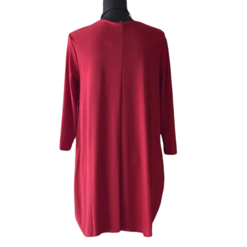 By JJ 3/4 Sleeve Two Pocket Tunic-IT-193