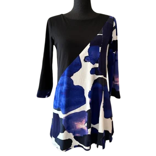 Eva Varro Diagonal Bonney Tunic-T12771D-BONNEY