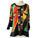 Eva Varro Flutter Sleeve Amelia Tunic-T12701-AMELIA