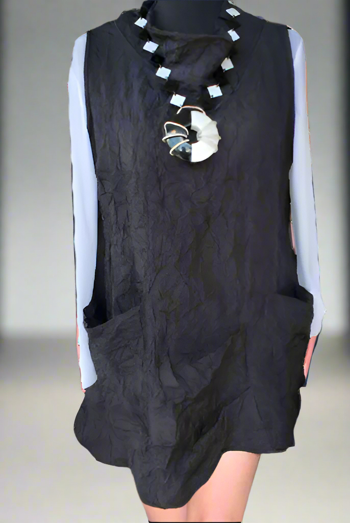 Kozan Black Crush Adele Tunic | Unique Apparel USA