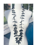 Tagua Handmade Slice Necklace-SC410-ON