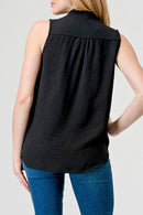 Heimious Surplice Sleeveless Top-WT680