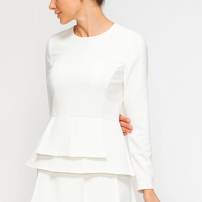 IC Collection "Luna" Layered Asymmetrical Top-7233T