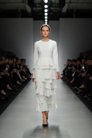 IC Collection "Luna" Layered Asymmetrical Patch Skirt-7234S