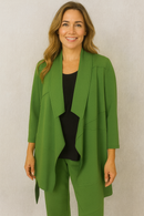 IC Collection Intricate Line Asymmetrical Vest-IC-4751J