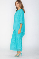 IC Collection Mesh Hem Tunic-7798T