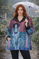 Oopera "Adele II" Reversible Art Raincoat-J2539RW-3