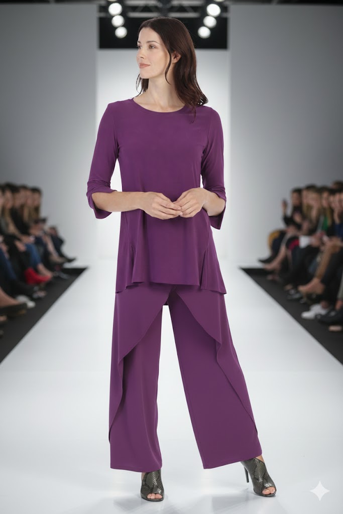 By JJ Layered Wide Pant-IT-134