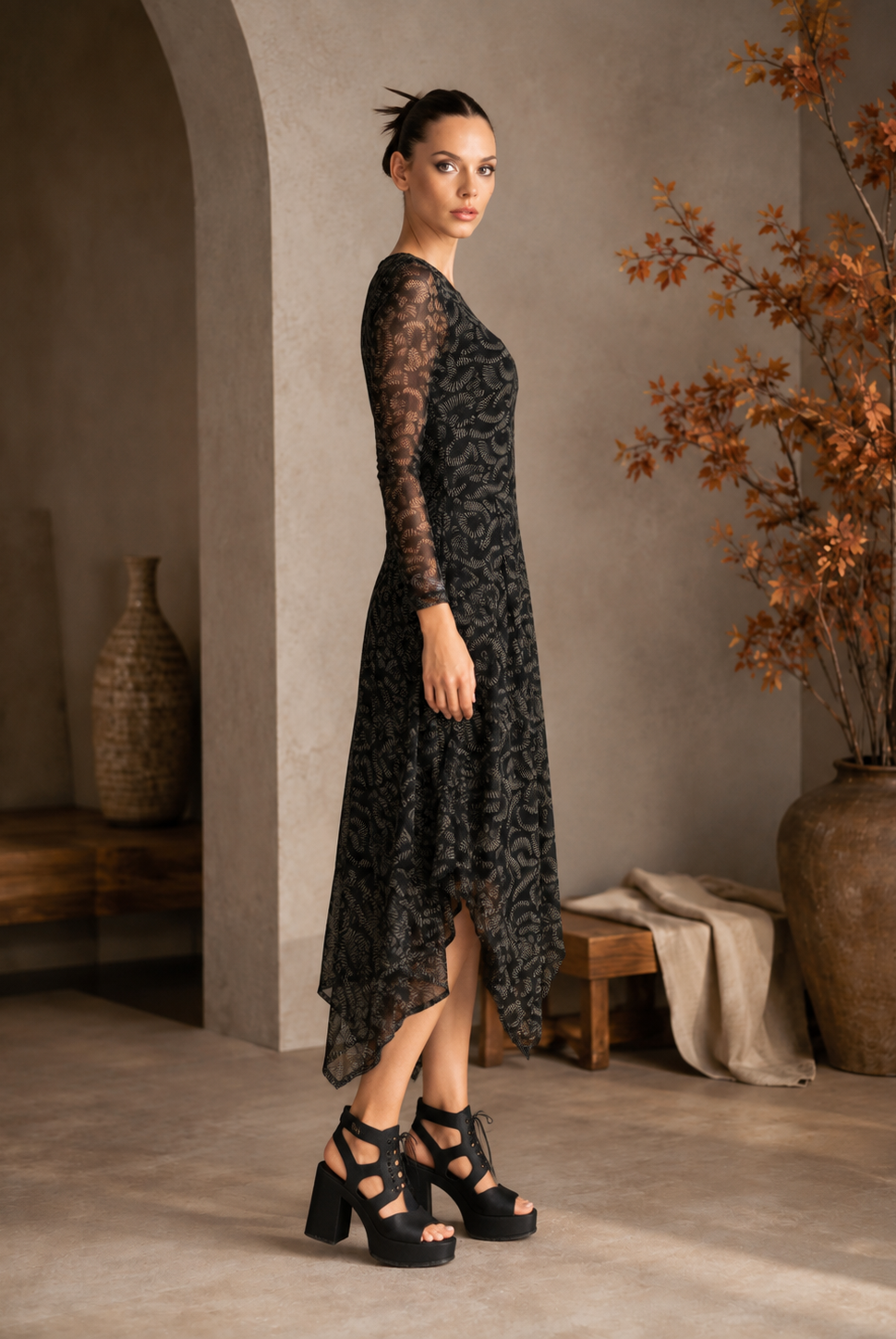 Kozan Monopoly Dress SH-1858-ECHO, view 2