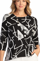 Jess & Jane Asymmetric Neck Top-TY4-2192-ARTSKOOL