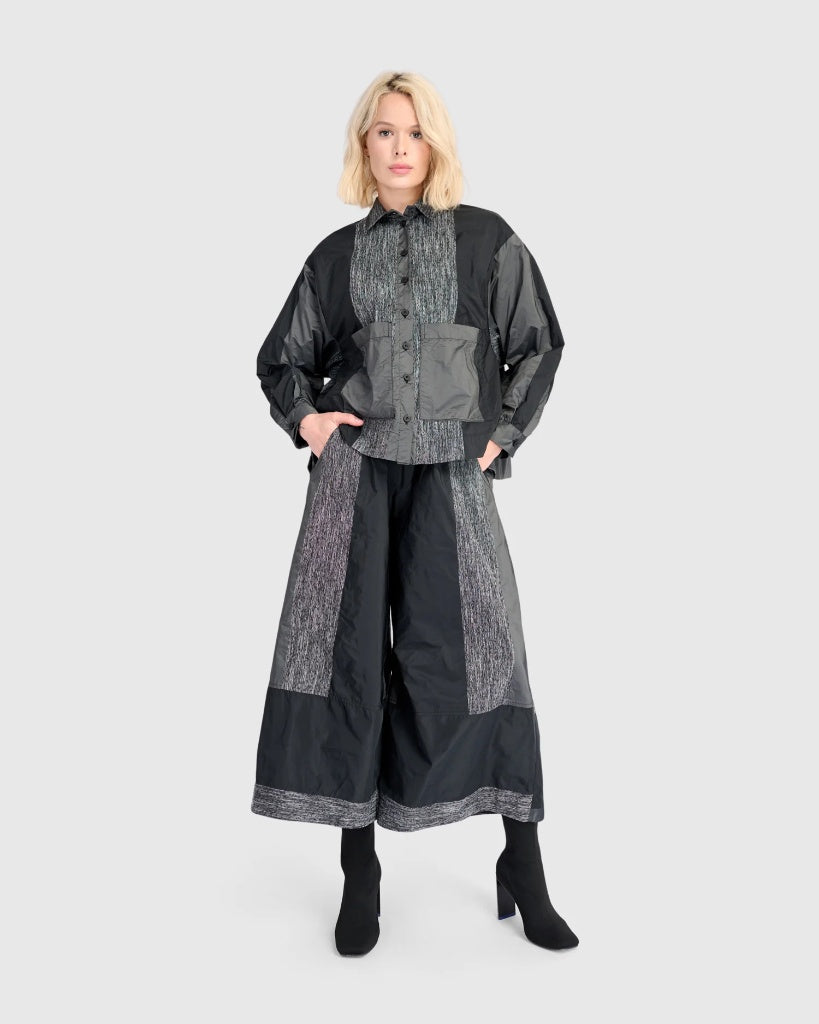 ALEMBIKA Gauntlet Boxy Shirt, Iron-AT503I