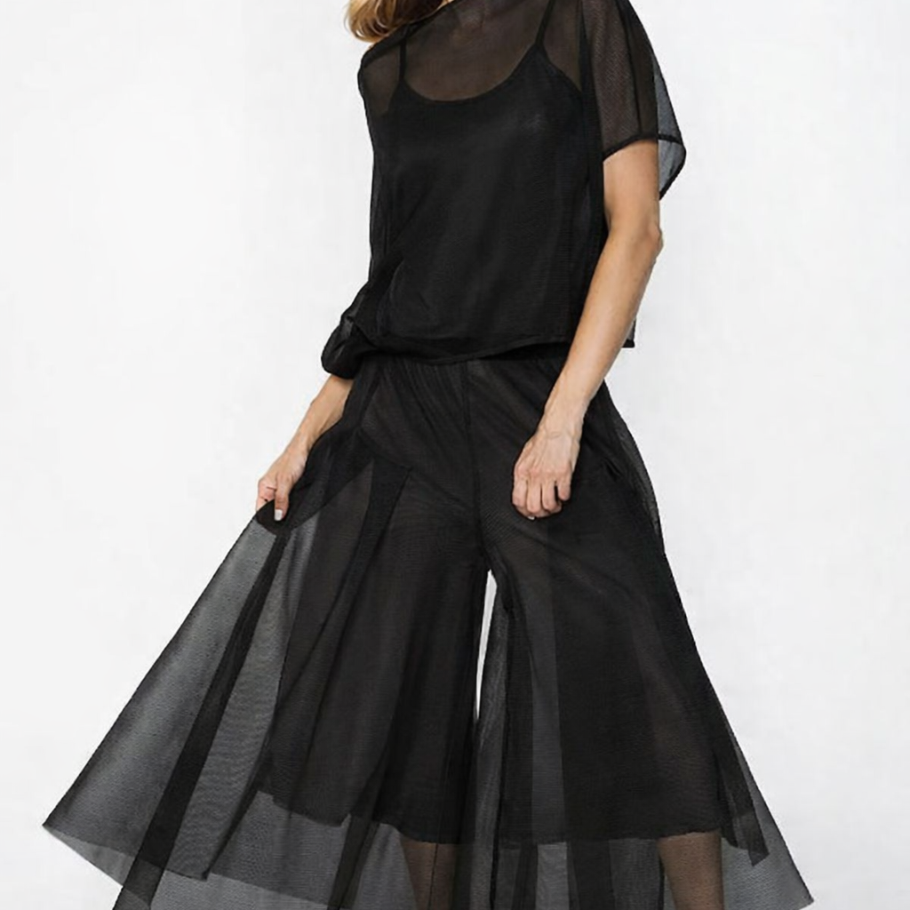 IC Collection Wild Leg Pant 7663P - Wide Leg Palazzo Trousers | Unique Apparel USA