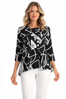 Jess & Jane Asymmetric Neck Top-TY4-2192-ARTSKOOL
