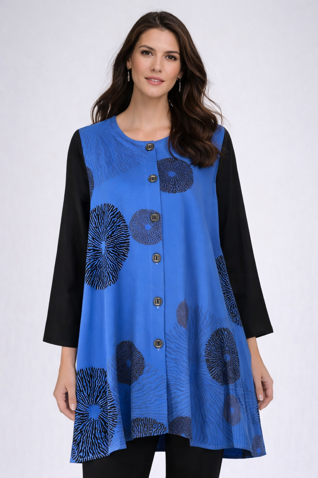 Cheyenne Helios Button Down Tunic/Dress-PT1019