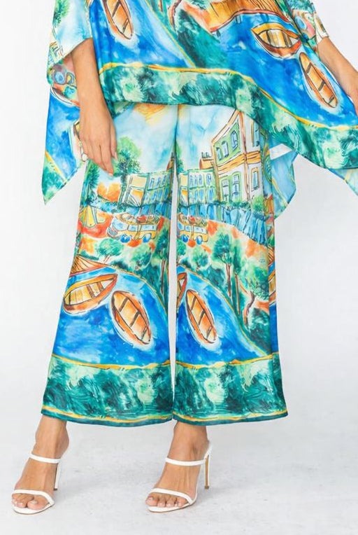 IC Collection Wide Leg Pant | Unique Apparel USA