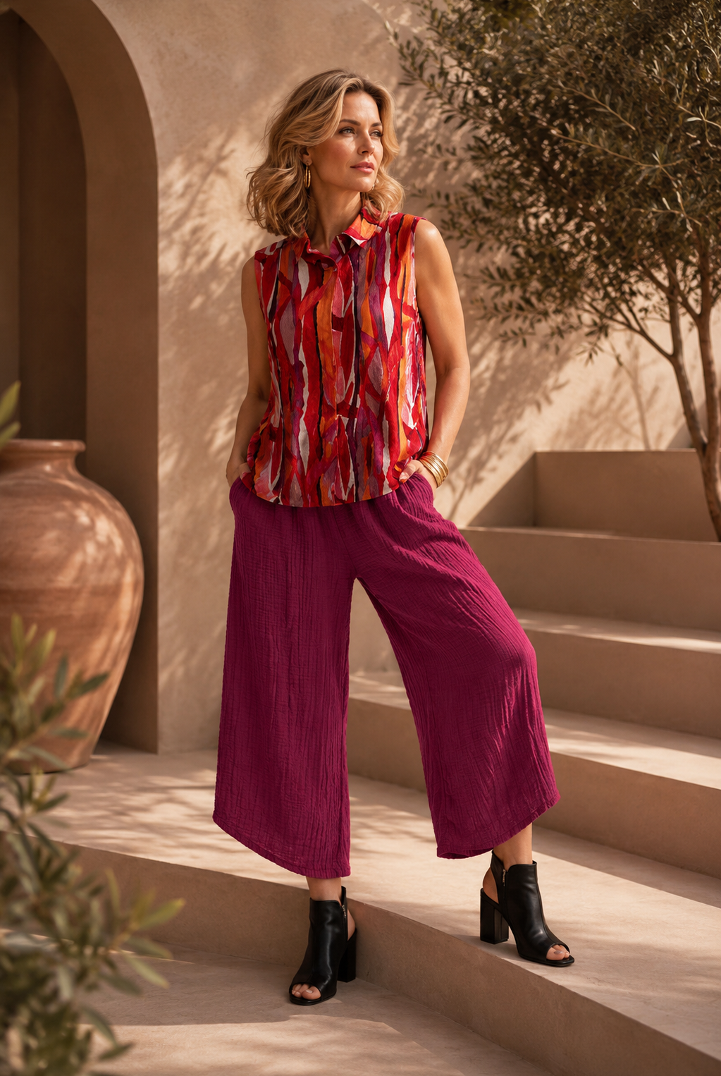 Kozan Harlow Tunic | CV-4549-ARIZONA
