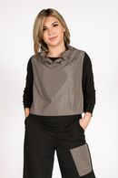 Sun Kim Wire Collar Vest-ME155