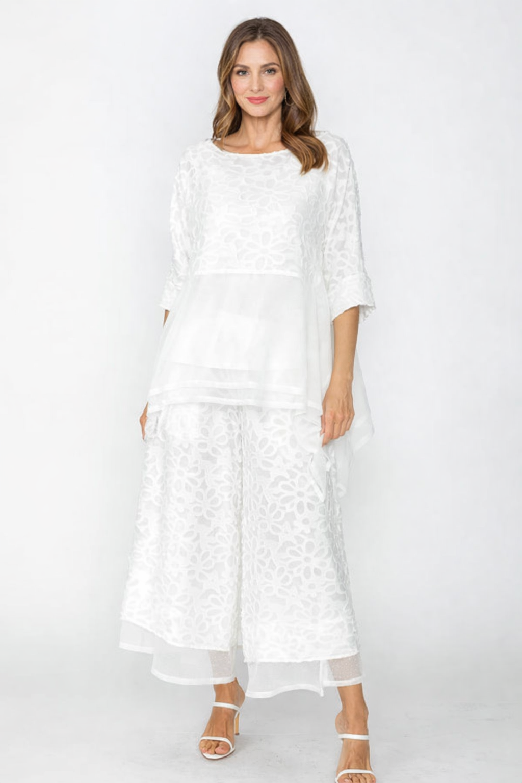 IC Collection Mesh Detail Pant-7789P