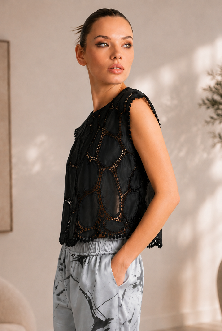 Kozan Sim Top- LE-42014-VEIL, view 5