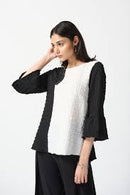 Joseph Ribkoff Black & White Tunic JR-242178