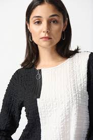 Joseph Ribkoff Black & White Tunic JR-242178