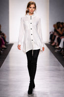 By JJ Wire Neck Stacked Pocket Jacket-PR-204-DUP