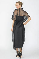 IC Collection Wild Stand Collar Top-7664T