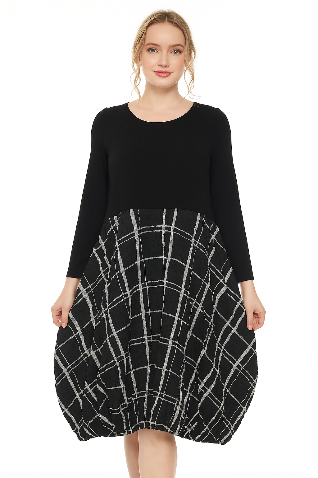 Moonlight Fun & Easy Dress-D4082BLG