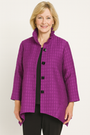 IC Collection Wire Collar Jacquard Jacket-IC-6930J