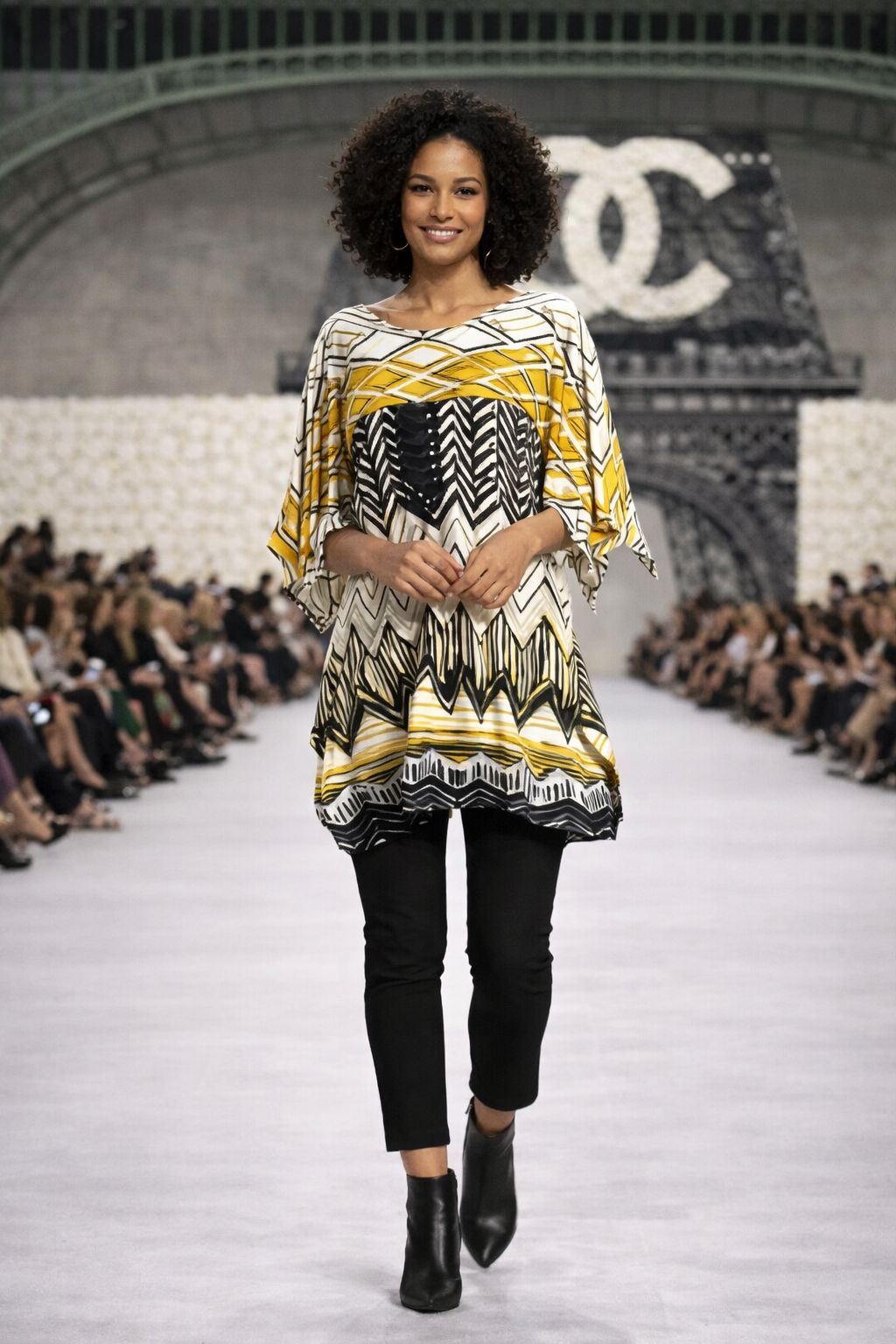 By JJ Fun Printed Tunic-IT-202P