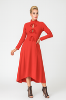 IC Collection Elegance Asymmetrical Dress-IC-4746D