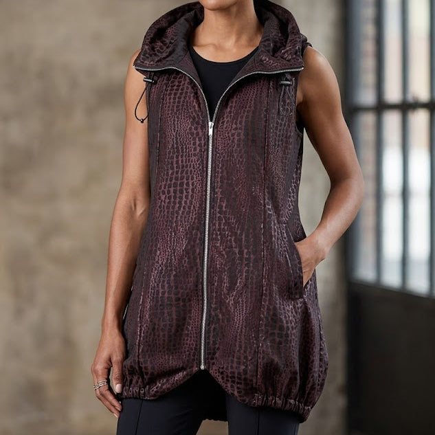 Sun Kim Print August Vest-ME525JP