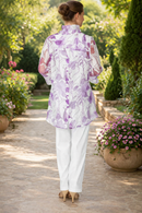 IC Collection Sheer Floral Jacket-IC-2277J-DUP