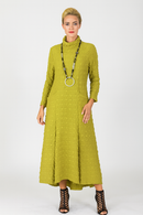 IC Collection Puckered Styling Dress-IC-6000D