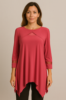 By JJ Asymmetrical Tunic-IT-168