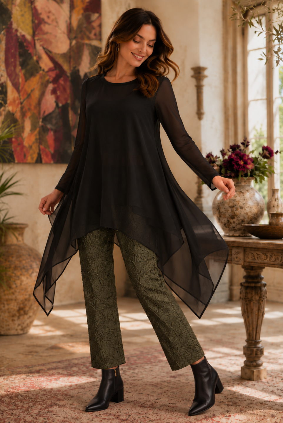 Kozan Mandy Top SH-4281-BOTNCA/BLK