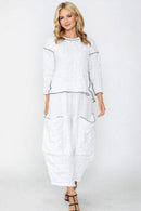 IC Collection Bubble Check Pant-C1122P