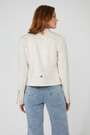 Frank Lyman Zippered Collared Jacket- 243444