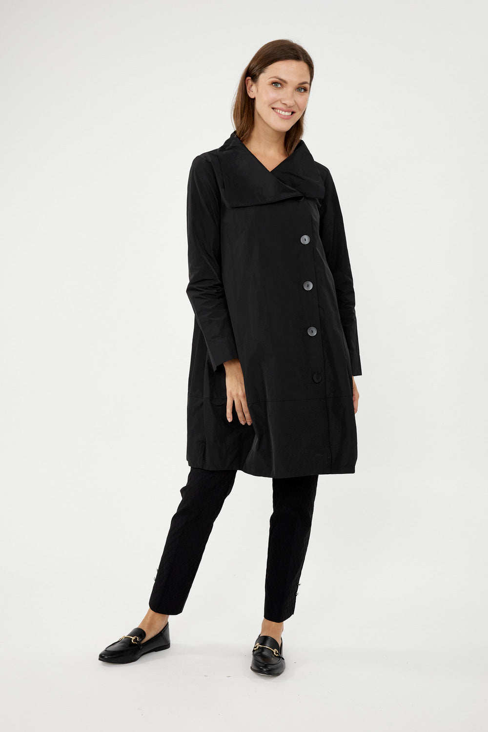 Jospeh Ribkoff Memory Cocoon Coat-JR-243038