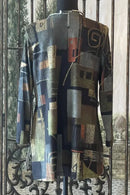 Jess & Jane Contigo Side Slit Tunic-FB8-1735