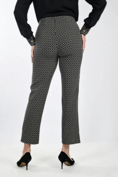 Frank Lyman Link Print Pull On Pant-233151