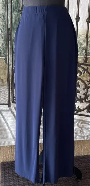 IC Collection Side Slit Ankle Lenght Pants- IC-9170P