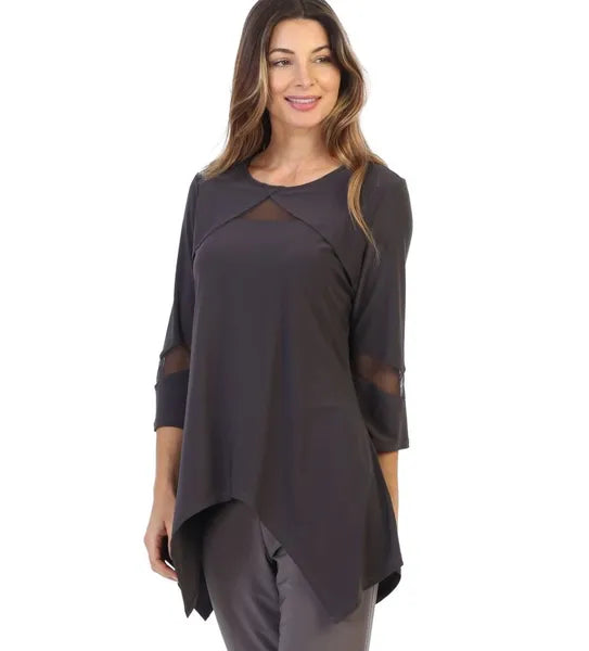 By JJ Asymmetrical Tunic-IT-168-C