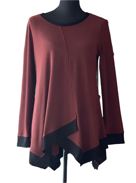 By JJ Asymmetrical Tunic-IT-256-SPCE