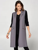 By JJ Fashion Forward Long Vest-PT-104