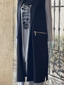 By JJ Fashion Forward Long Vest-PT-104