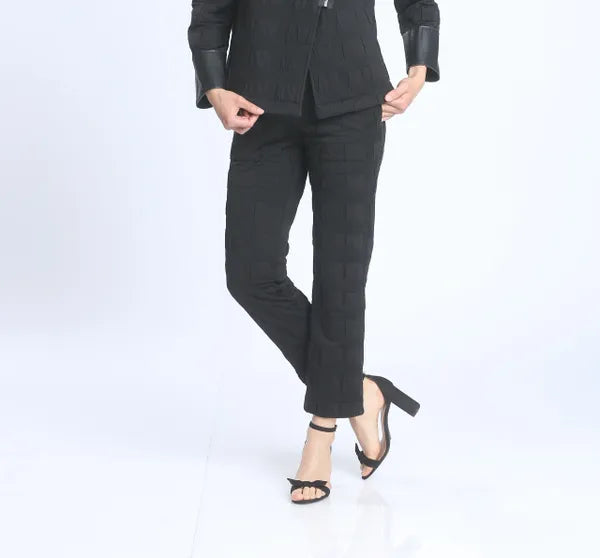 IC Collection Textured Knit Pant-IC-2618P