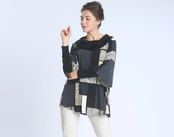 IC Collection Delia Print Tunic-IC-4088T