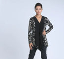 IC Collection V-Neck Print Tunic-IC-4115T
