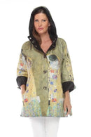 Oopera 'THE KISS" Reversible Rain Jacket-J3240RW-2